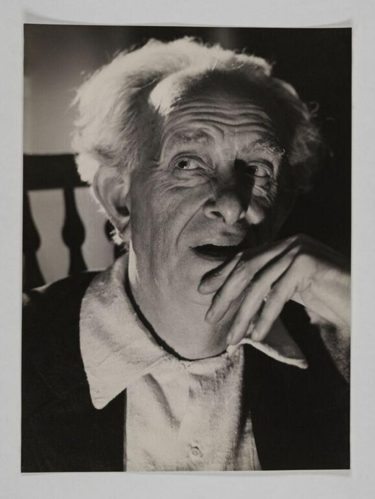 Photograph by Houston Rogers, portrait of Herbert Lomas, 1949 top image