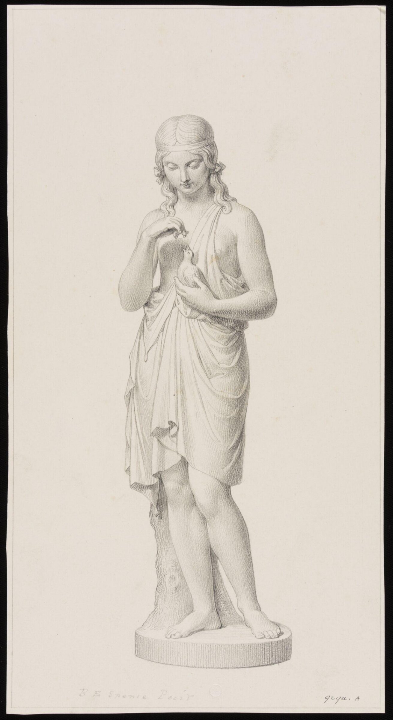 Drawing, Benjamin Evans Spence, c. 1842-1866