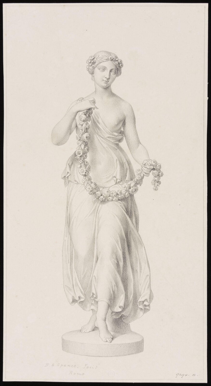 Drawing, Benjamin Evans Spence, c. 1842-1866