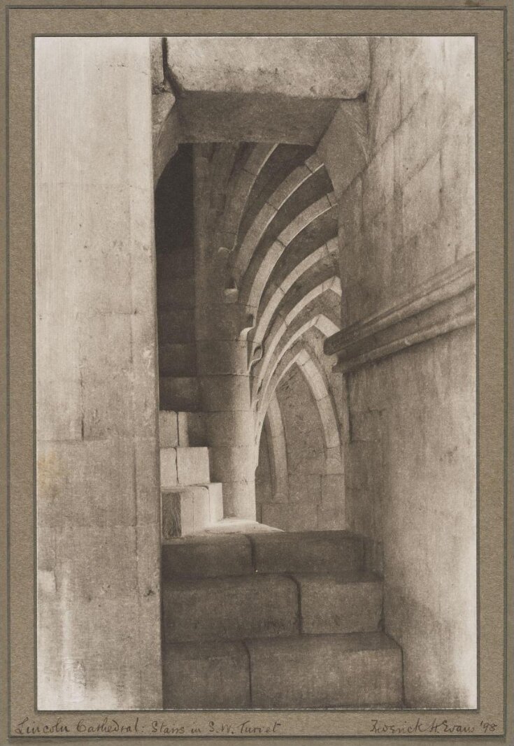 Lincoln Cathedral, Stairs in S.W Turrett top image