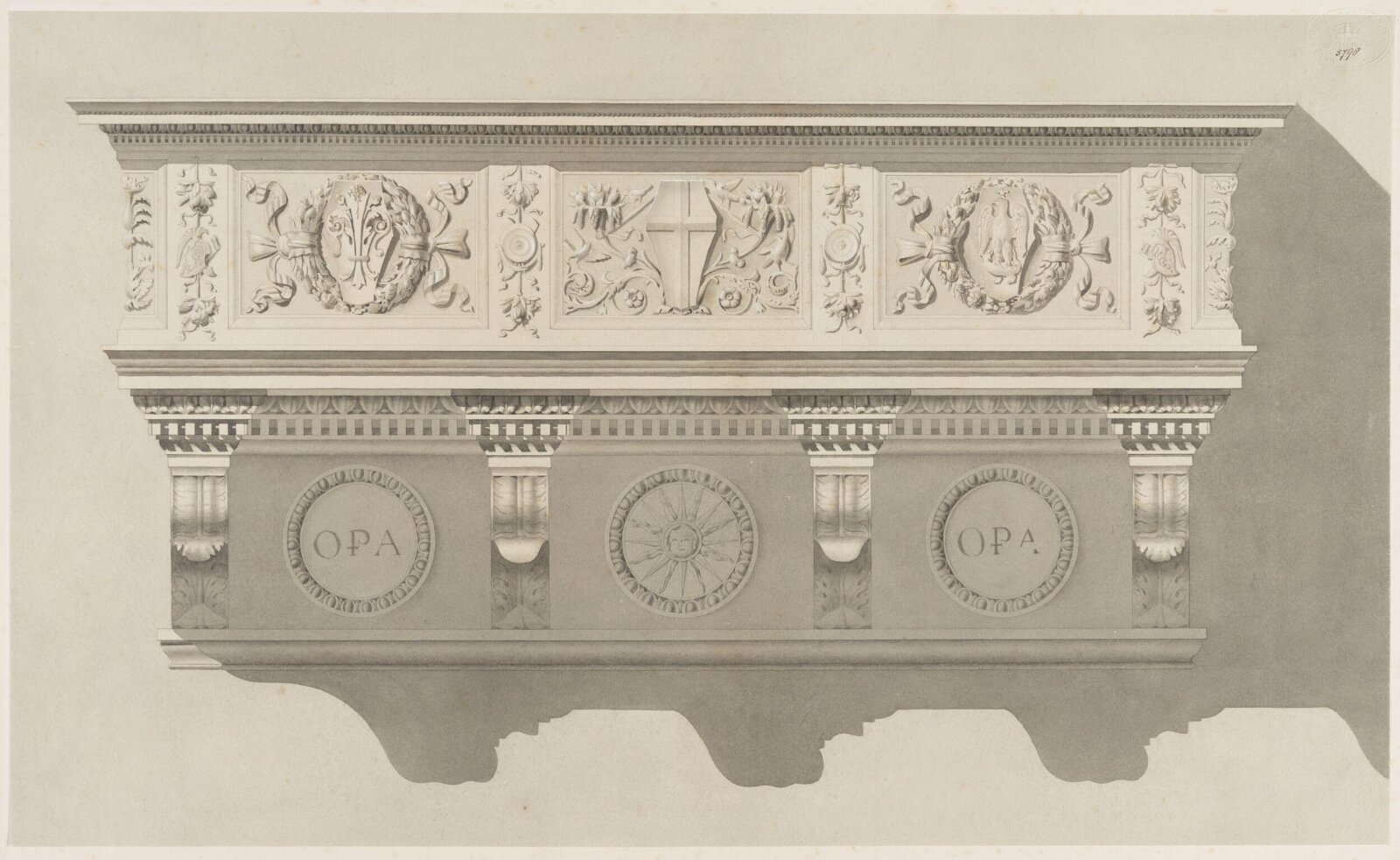 Drawing, Frederick Edward Hulme, June 1861