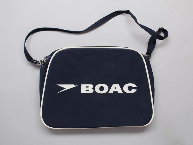 Vintage B.O.A.C Carry on bag - Hein Ventures Inc.