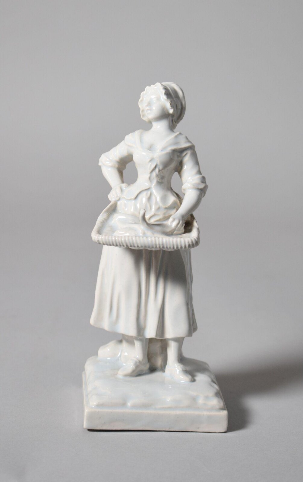 Statuette, Saint Clément pottery factory, late 18th century