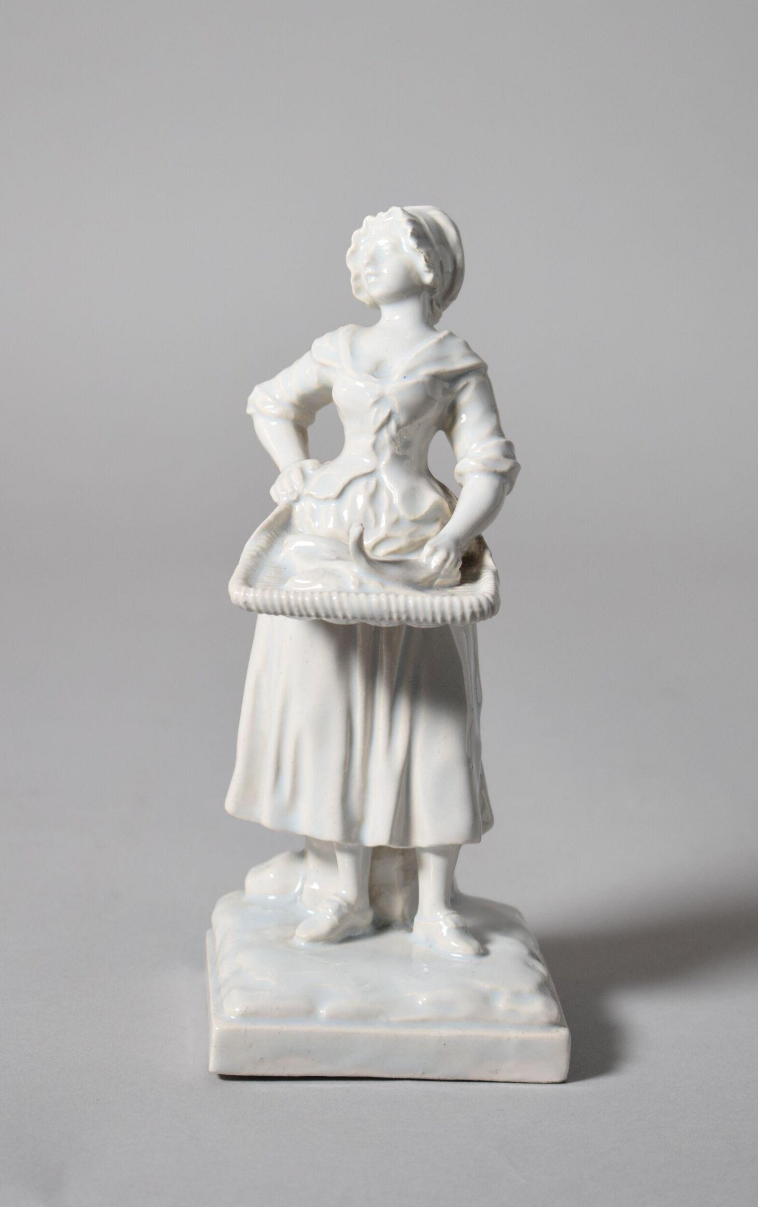 Statuette, Saint Clément pottery factory, late 18th century