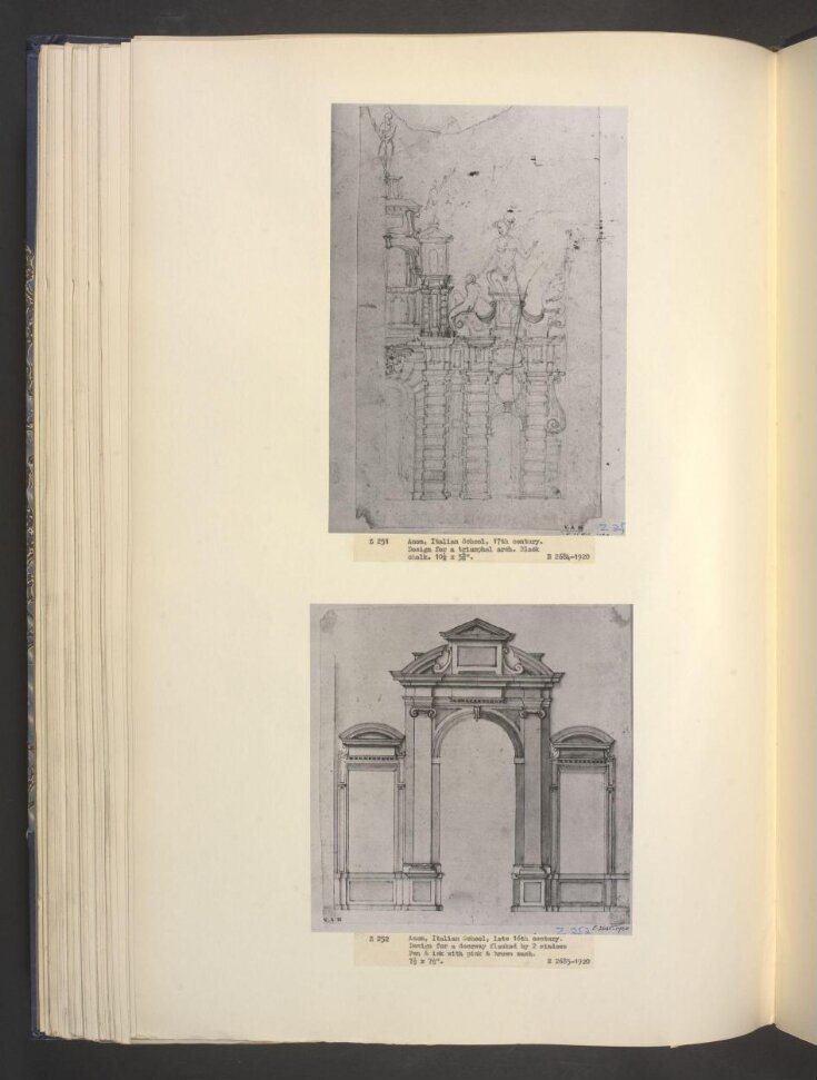 Design for an arched doorway top image