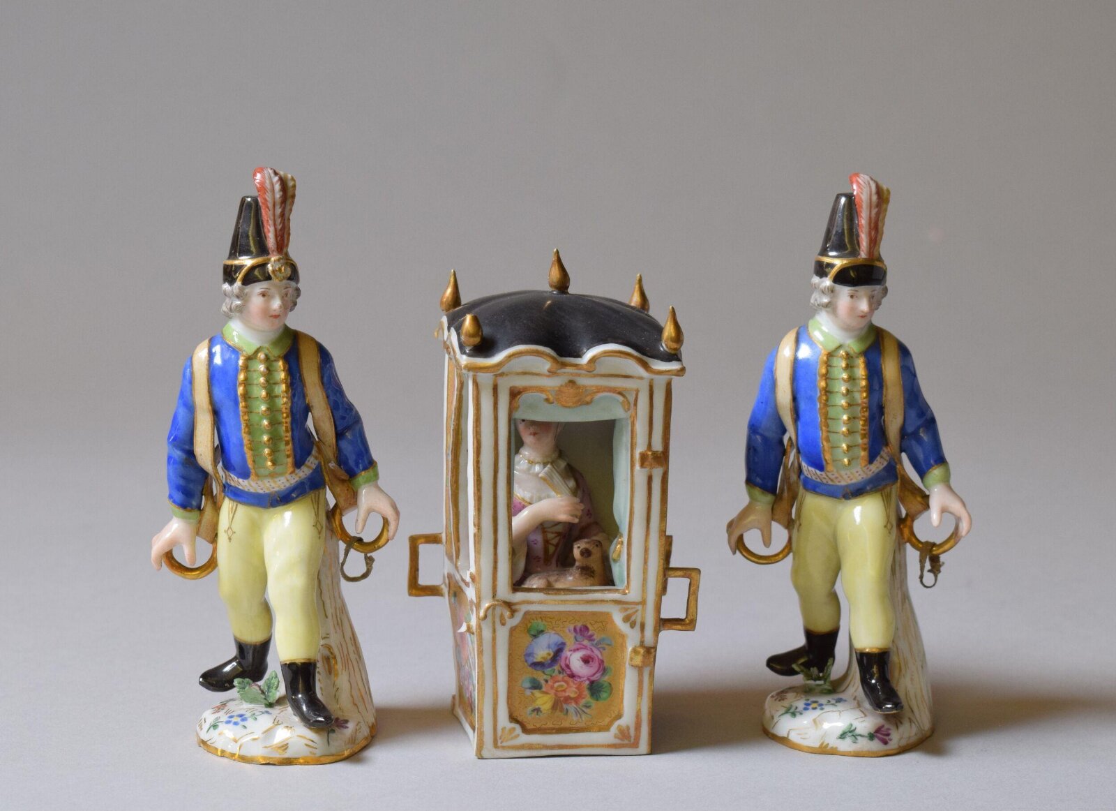 Figure group, meissen, 18th century