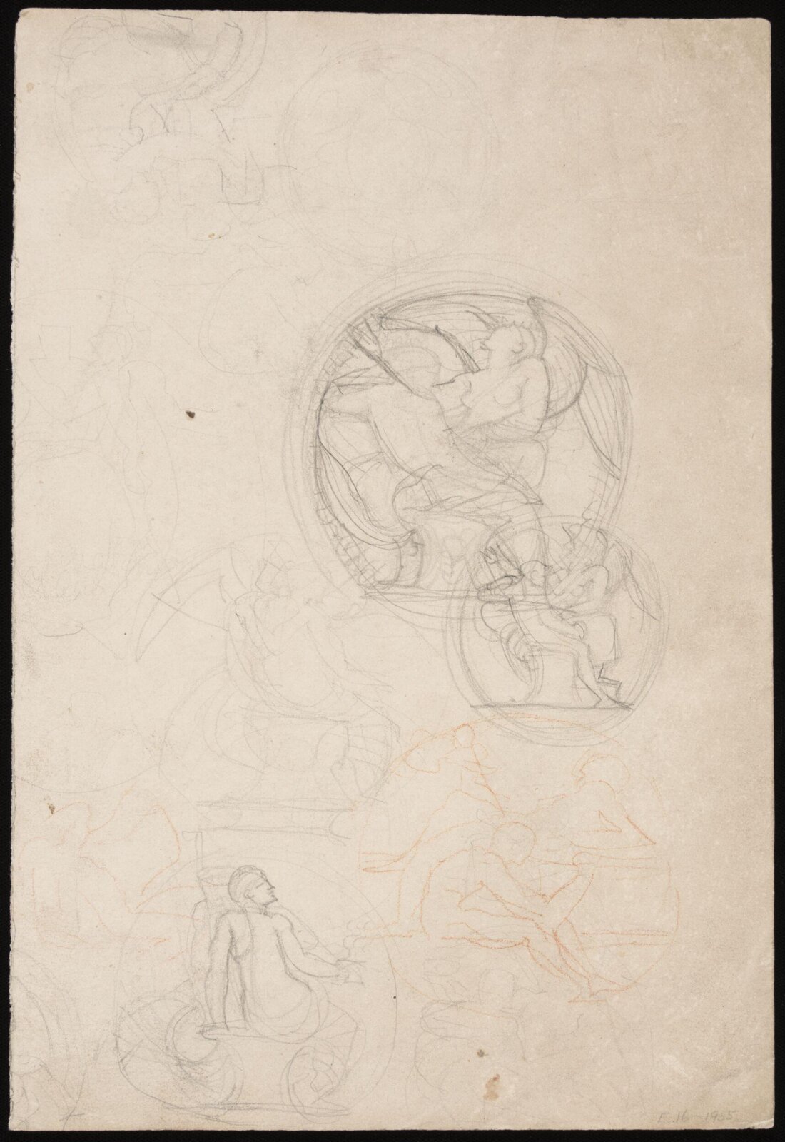 Drawing, Alfred George Stevens