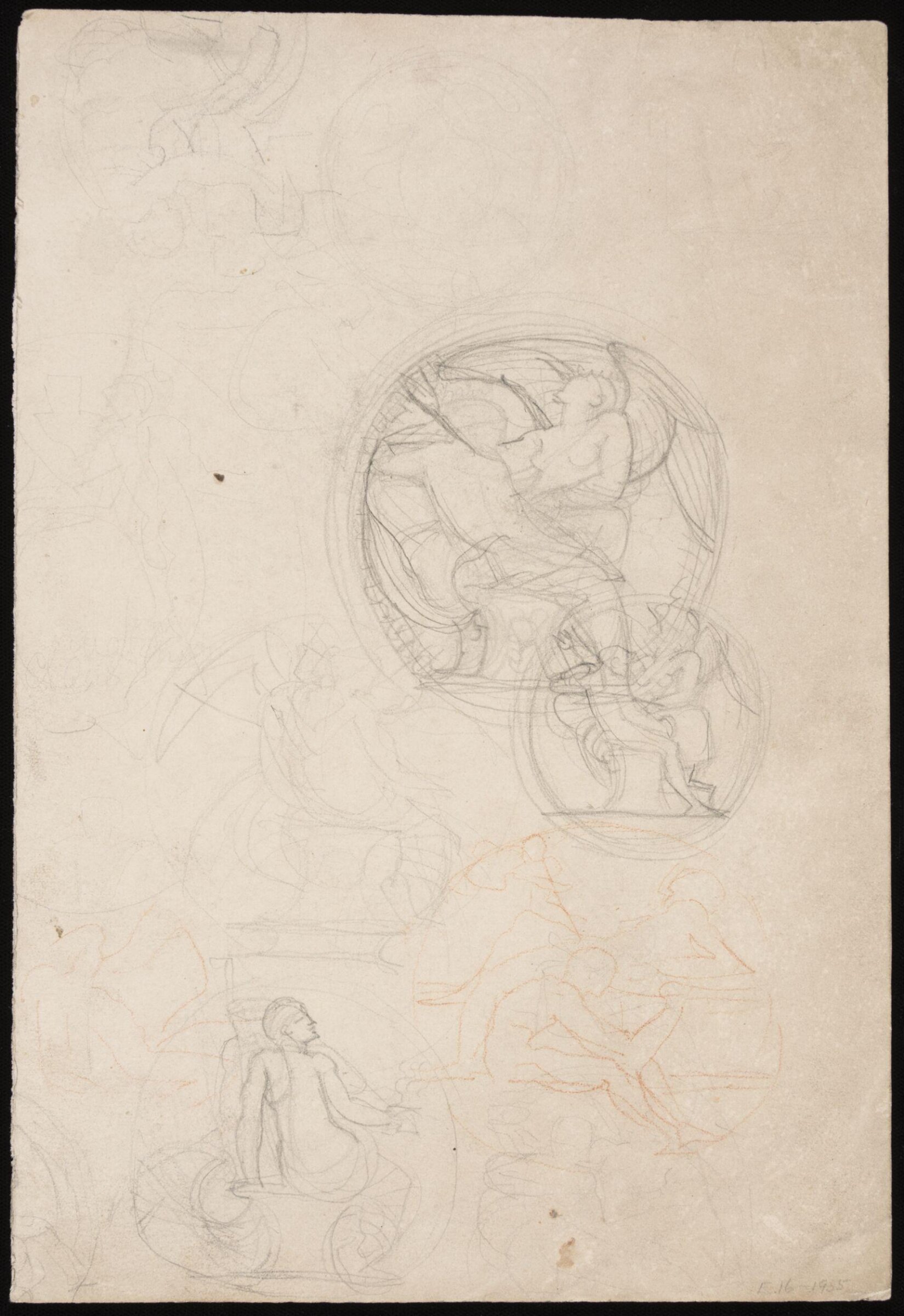 Drawing, Alfred George Stevens