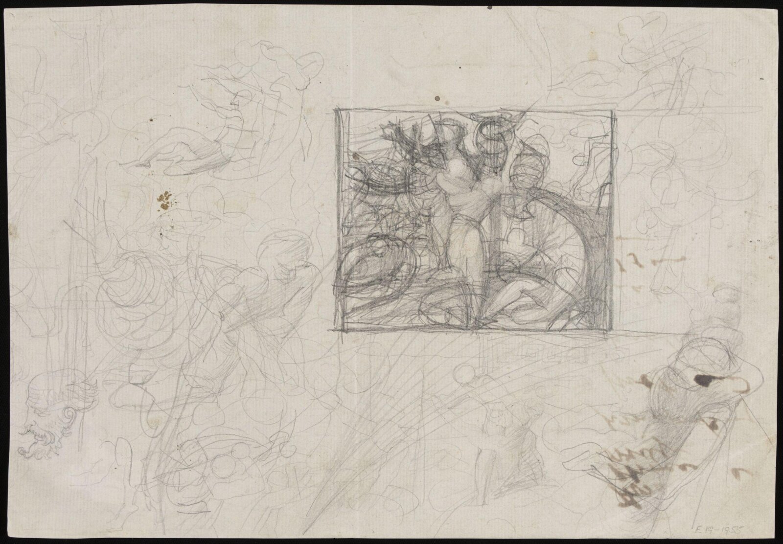 Drawing, Alfred George Stevens