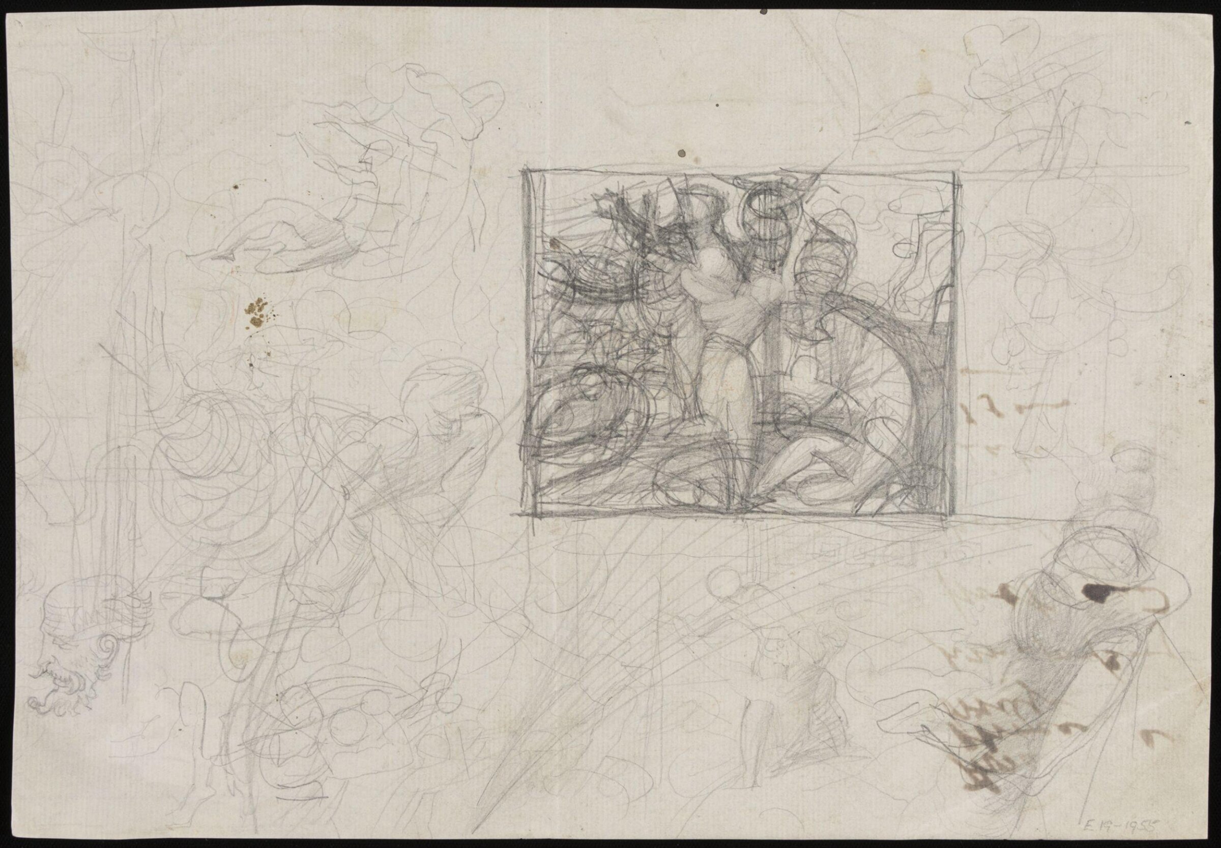Drawing, Alfred George Stevens