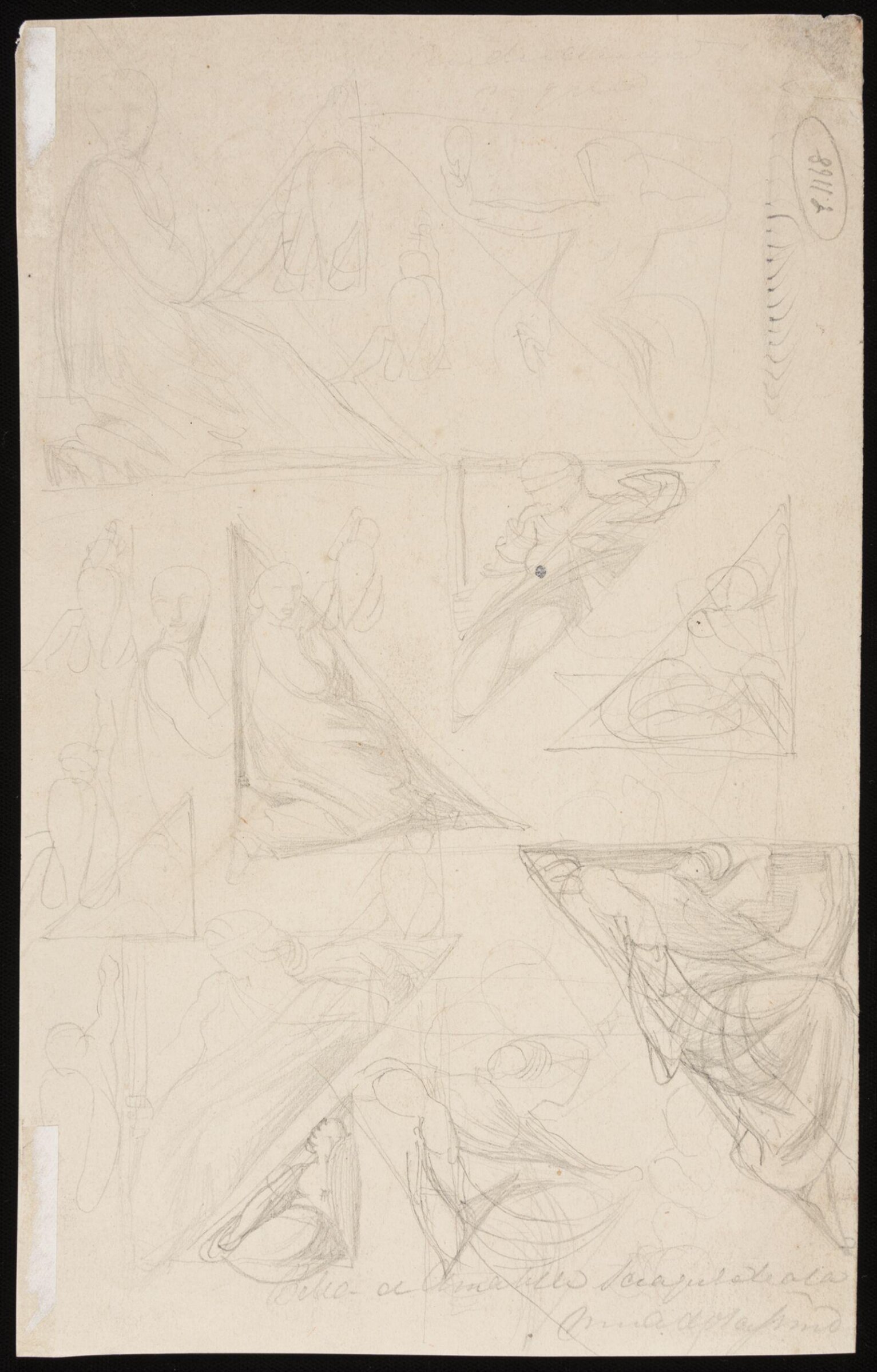 Drawing, Alfred George Stevens