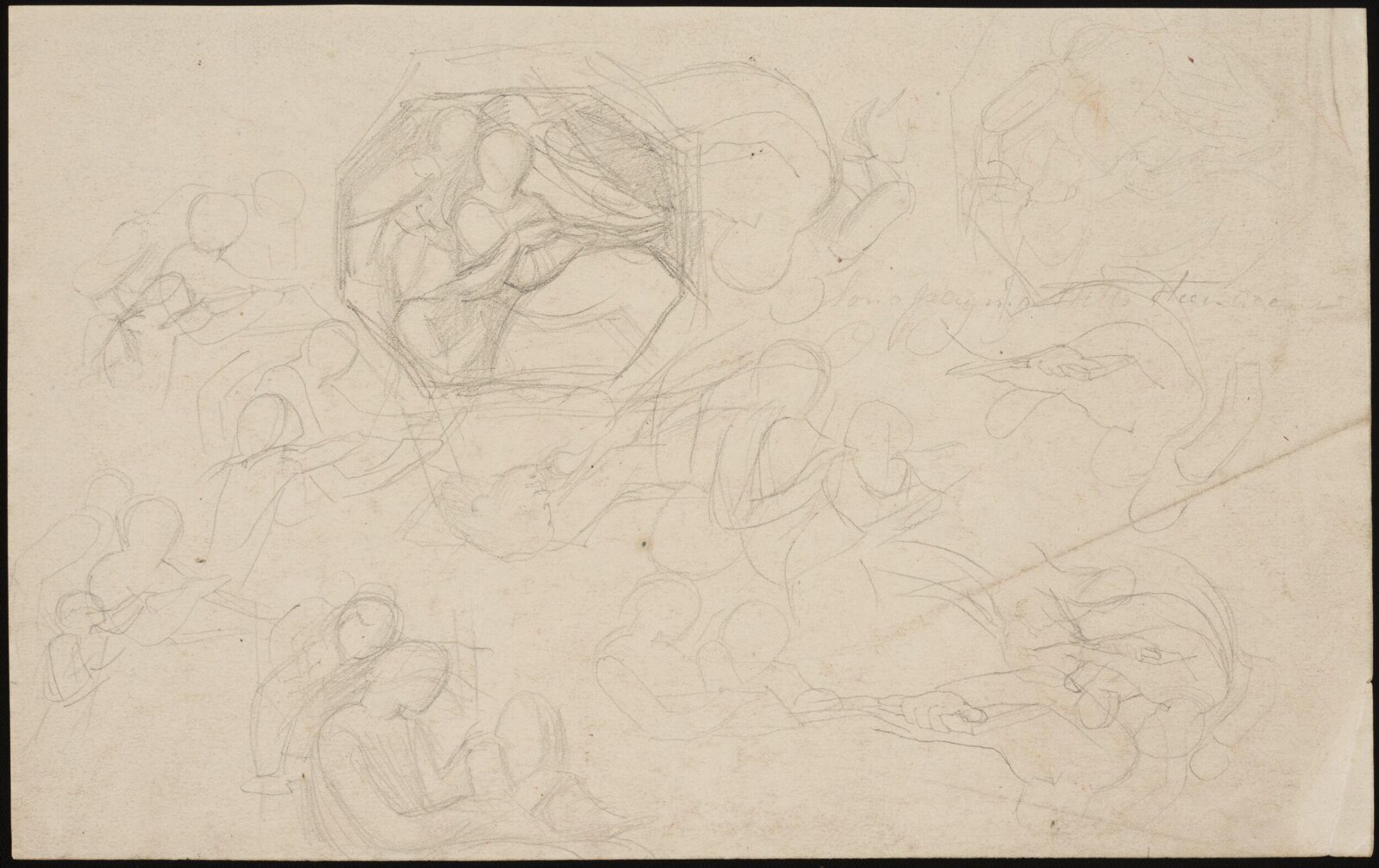 Drawing, Alfred George Stevens