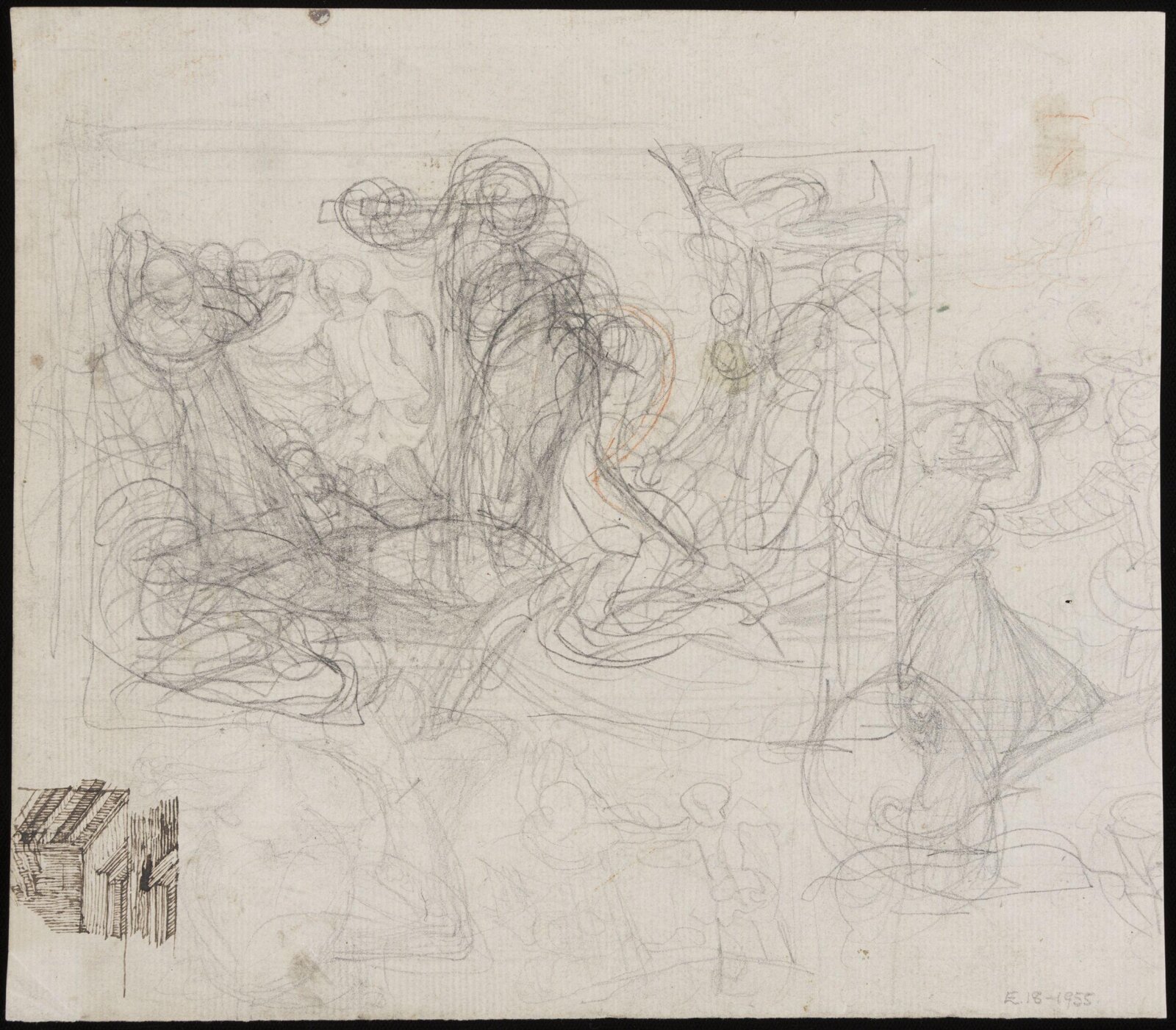 Drawing, Alfred George Stevens