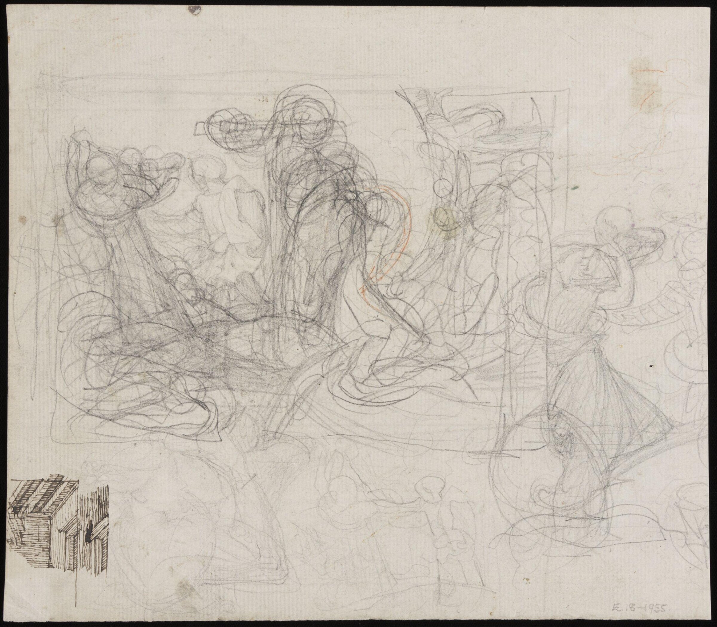 Drawing, Alfred George Stevens