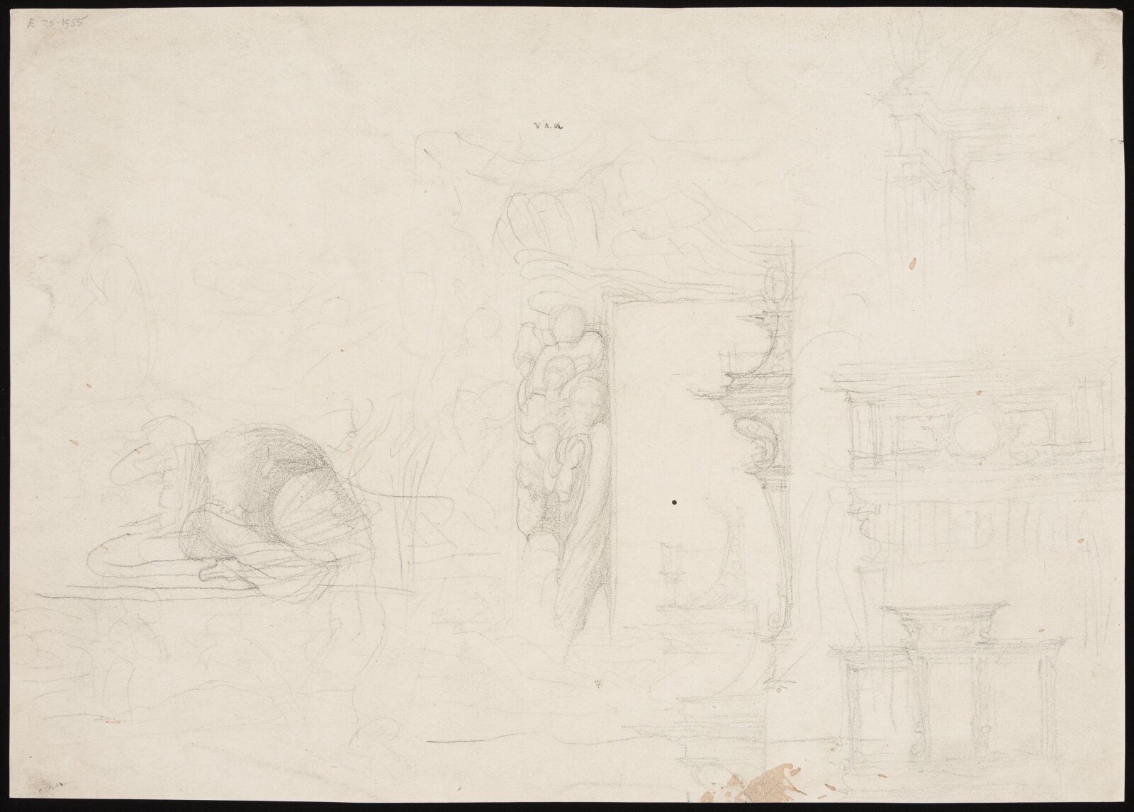 Drawing, Alfred George Stevens
