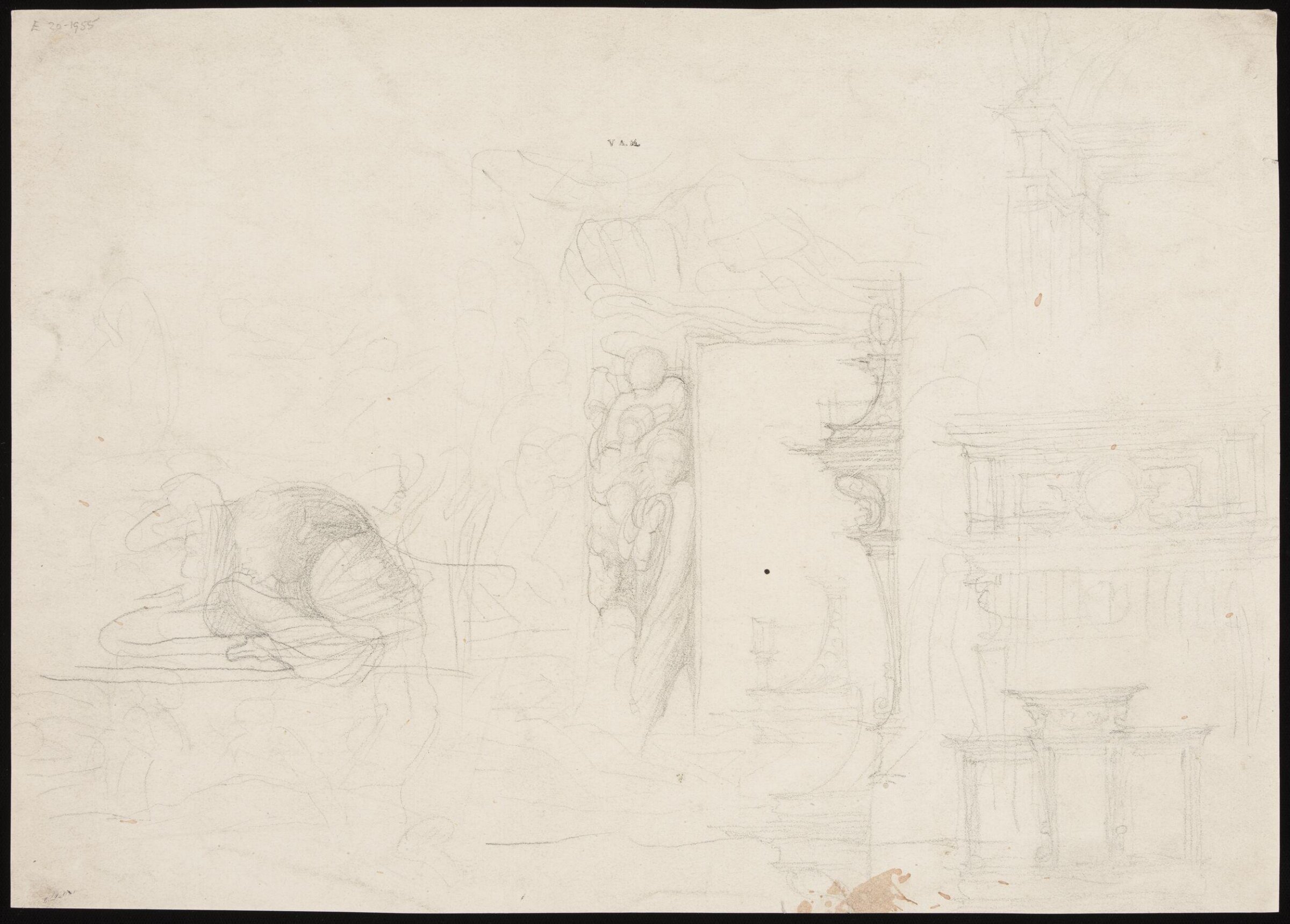 Drawing, Alfred George Stevens