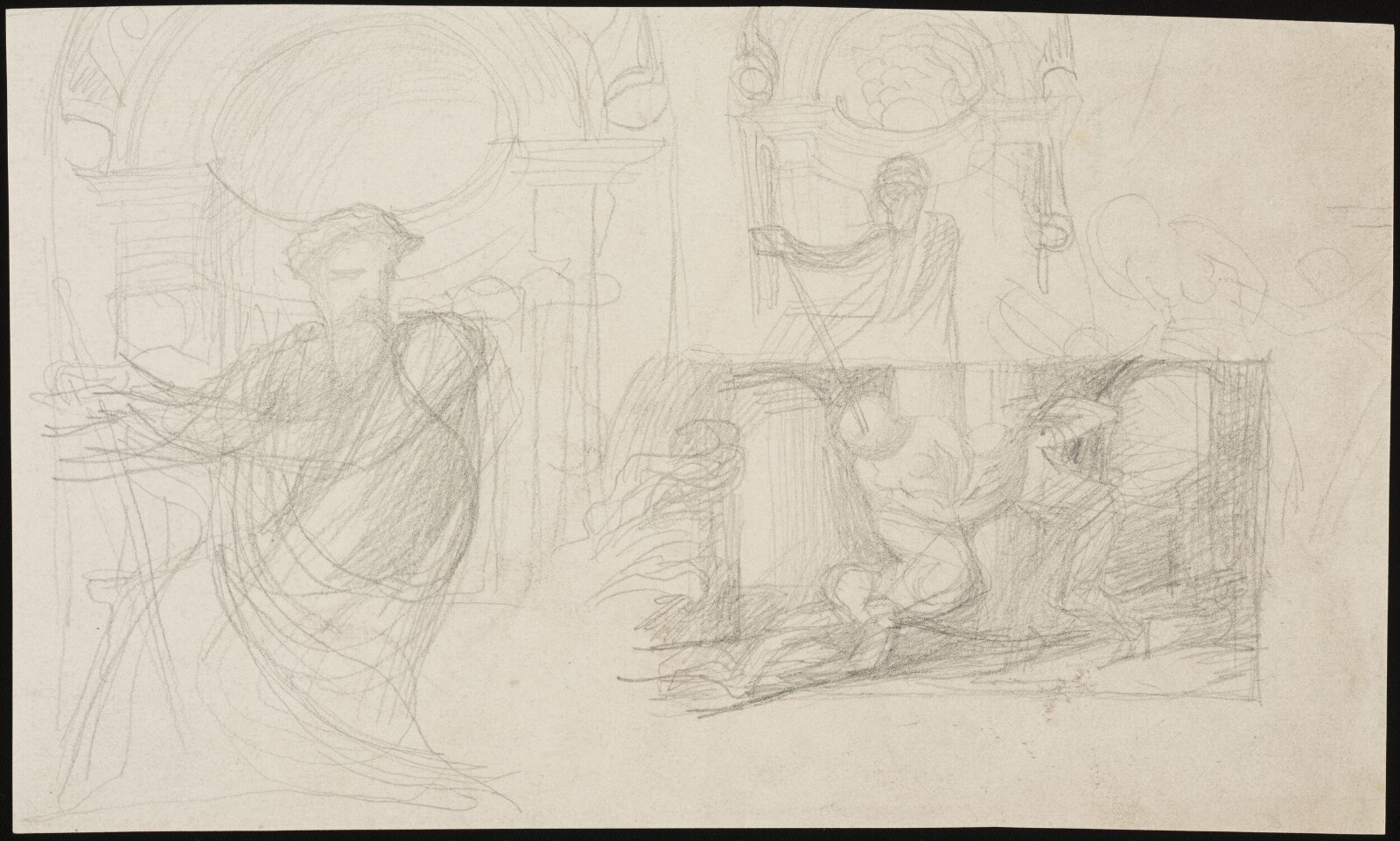 Drawing, Alfred George Stevens