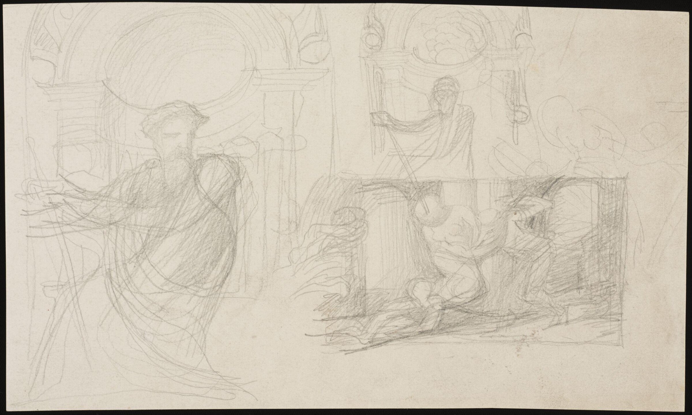Drawing, Alfred George Stevens