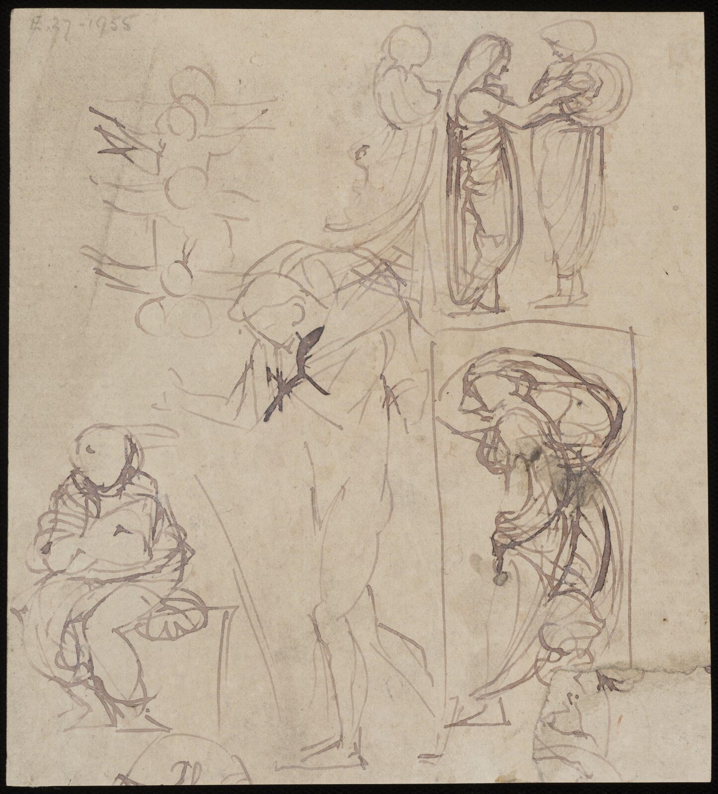 Drawing, Alfred George Stevens