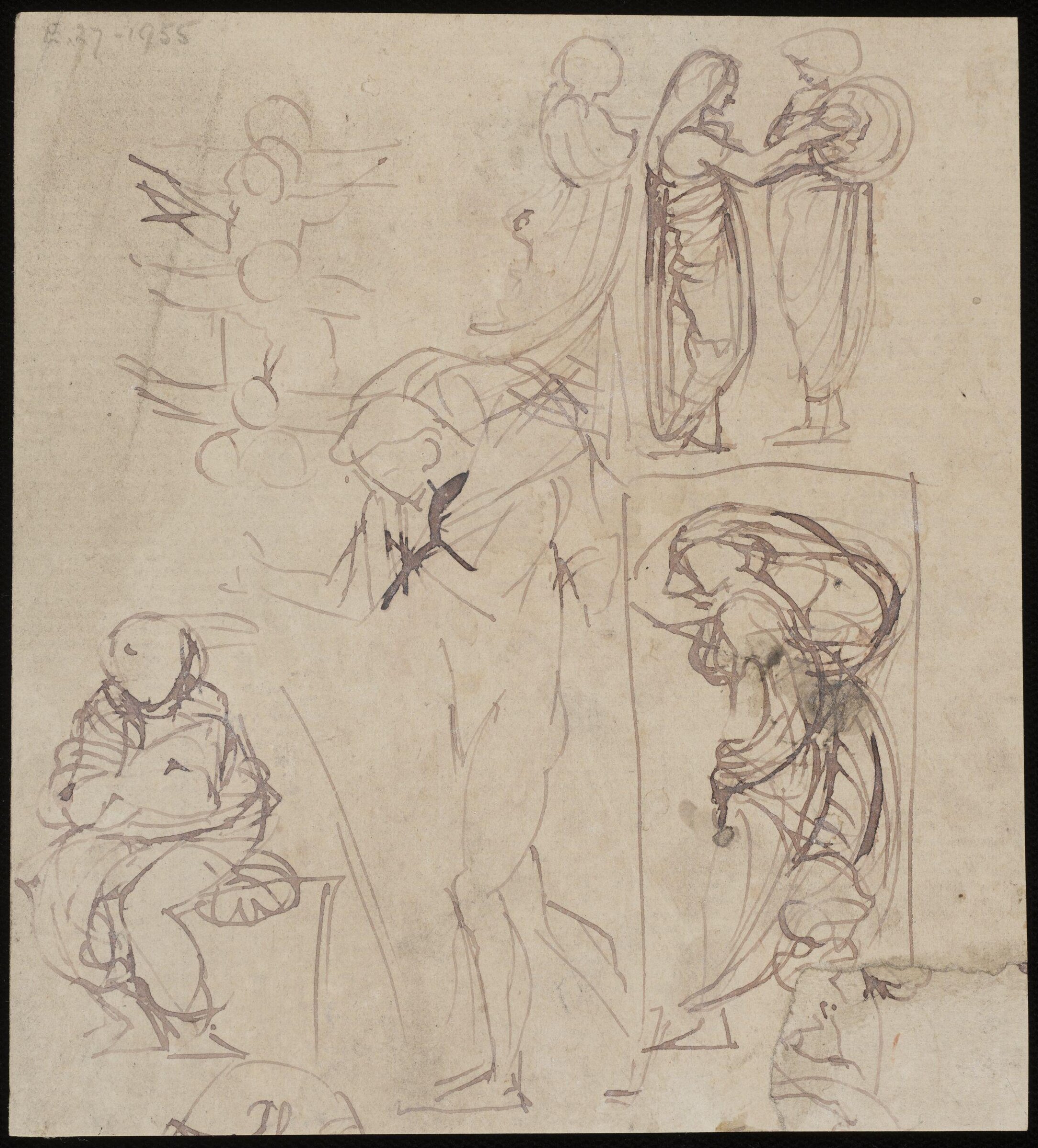 Drawing, Alfred George Stevens