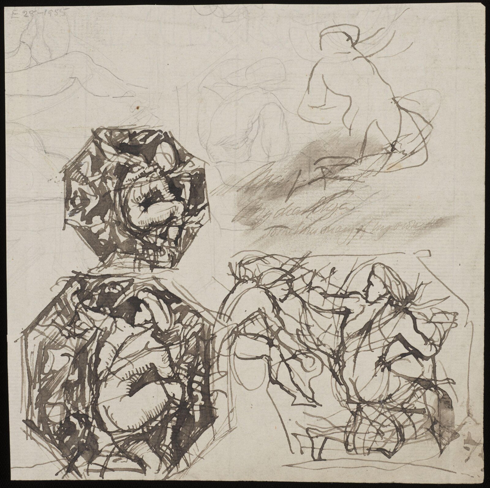 Drawing, Alfred George Stevens
