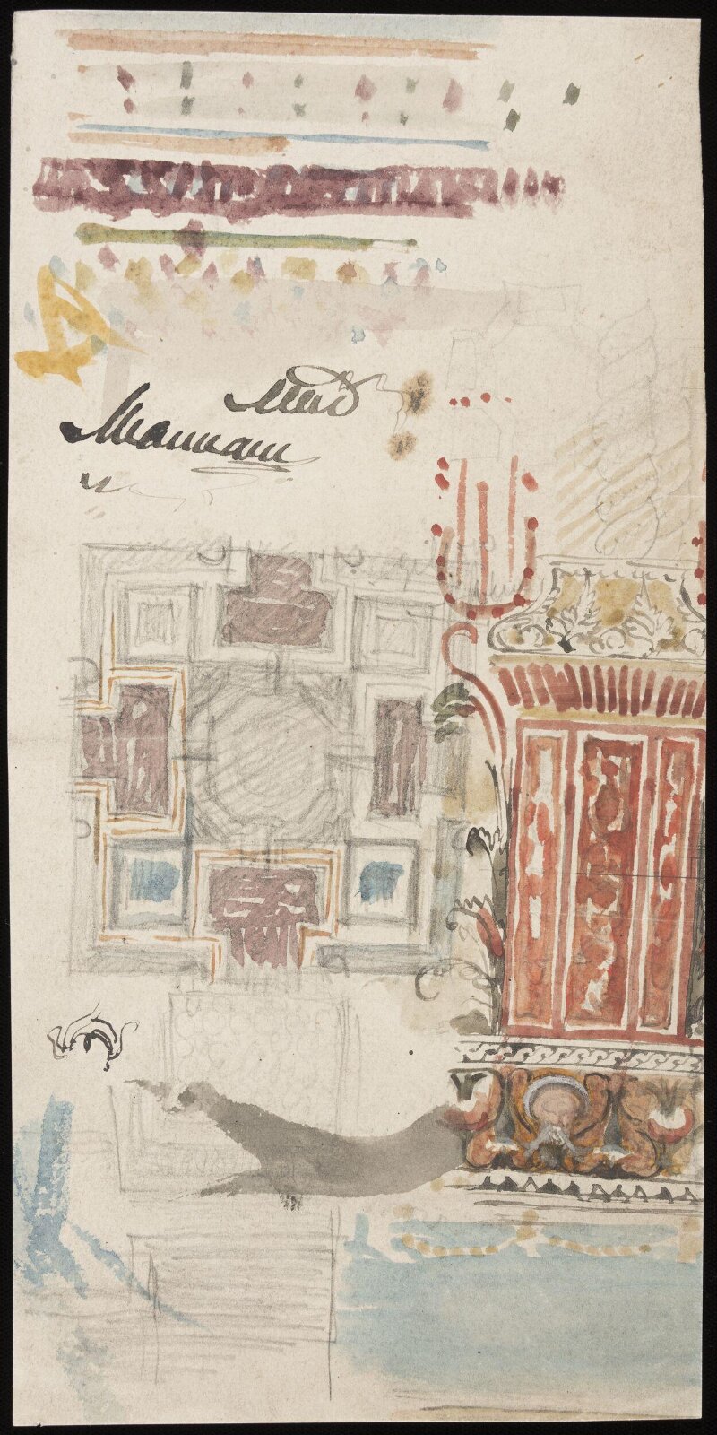 Drawing, Alfred George Stevens