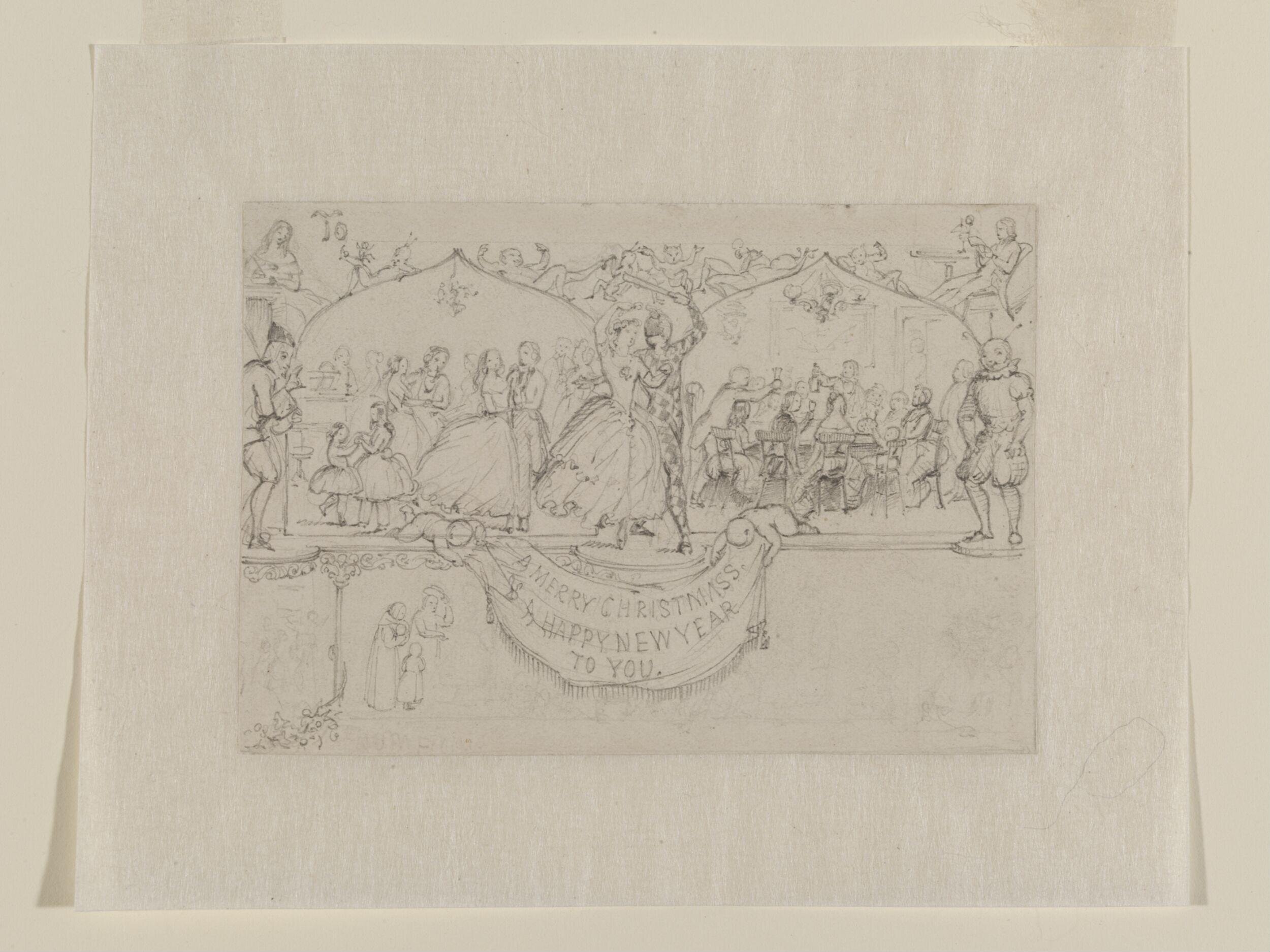 The second Christmas card by Egley, William Maw