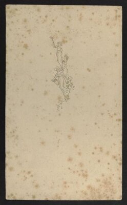 Original drawing for Kate Greenaway's <i>The Language of Flowers</i>