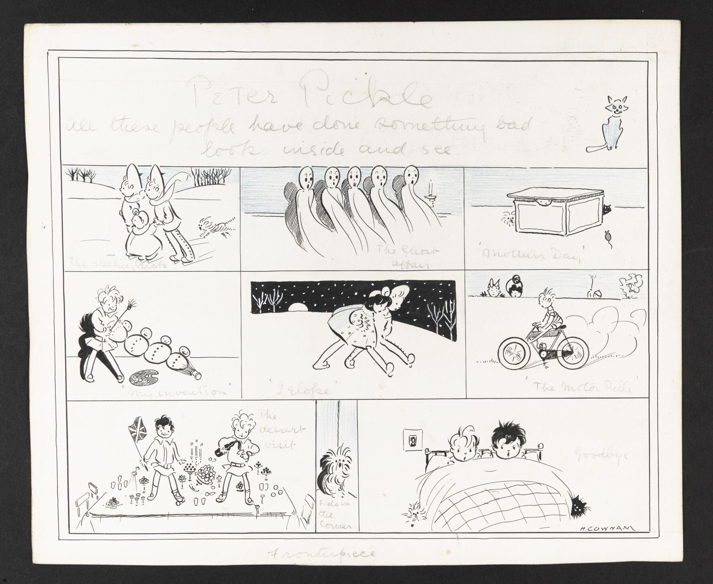 <u>Peter Pickle and his dog Fido: the diary of a week of scrapes</u>
