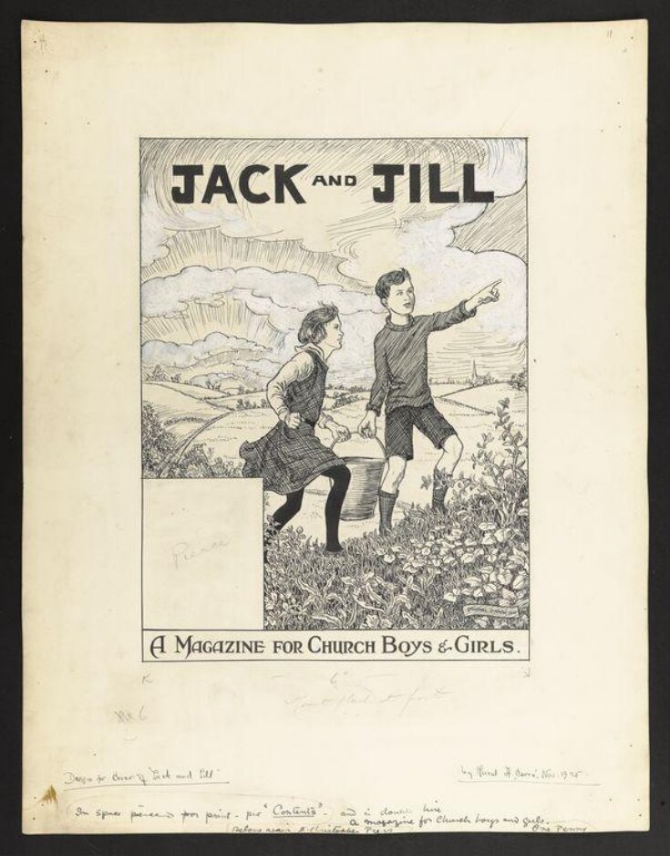Cover illustration to Jack and Jill: a Magazine for Church Boys and Girls top image