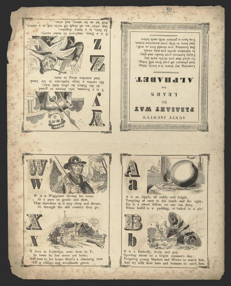 Aunty Jaunty's Pleasant Way to Learn the Alphabet top image
