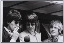 Keith Richards, Mick Jagger and Brian Jones. New York thumbnail 1