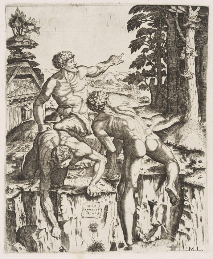 The Climbers (1529-1604) by Michele Lucchese