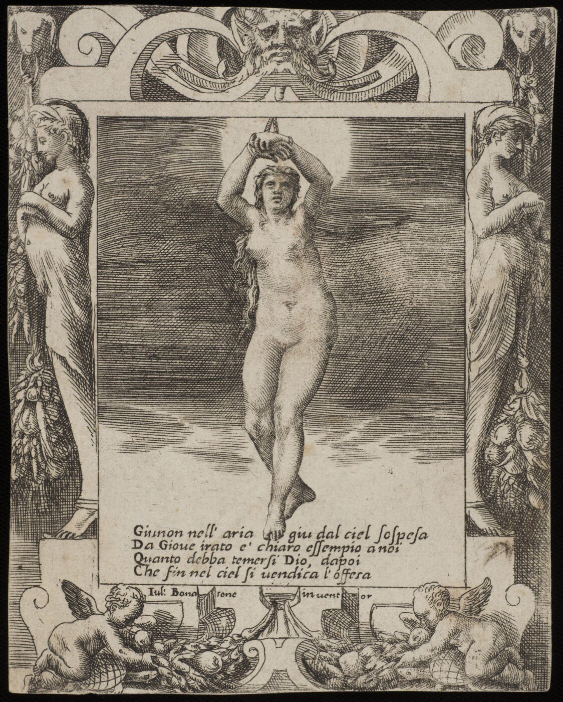 Giulio Bonasone, Amori sdegni et gielosie di Giunone
