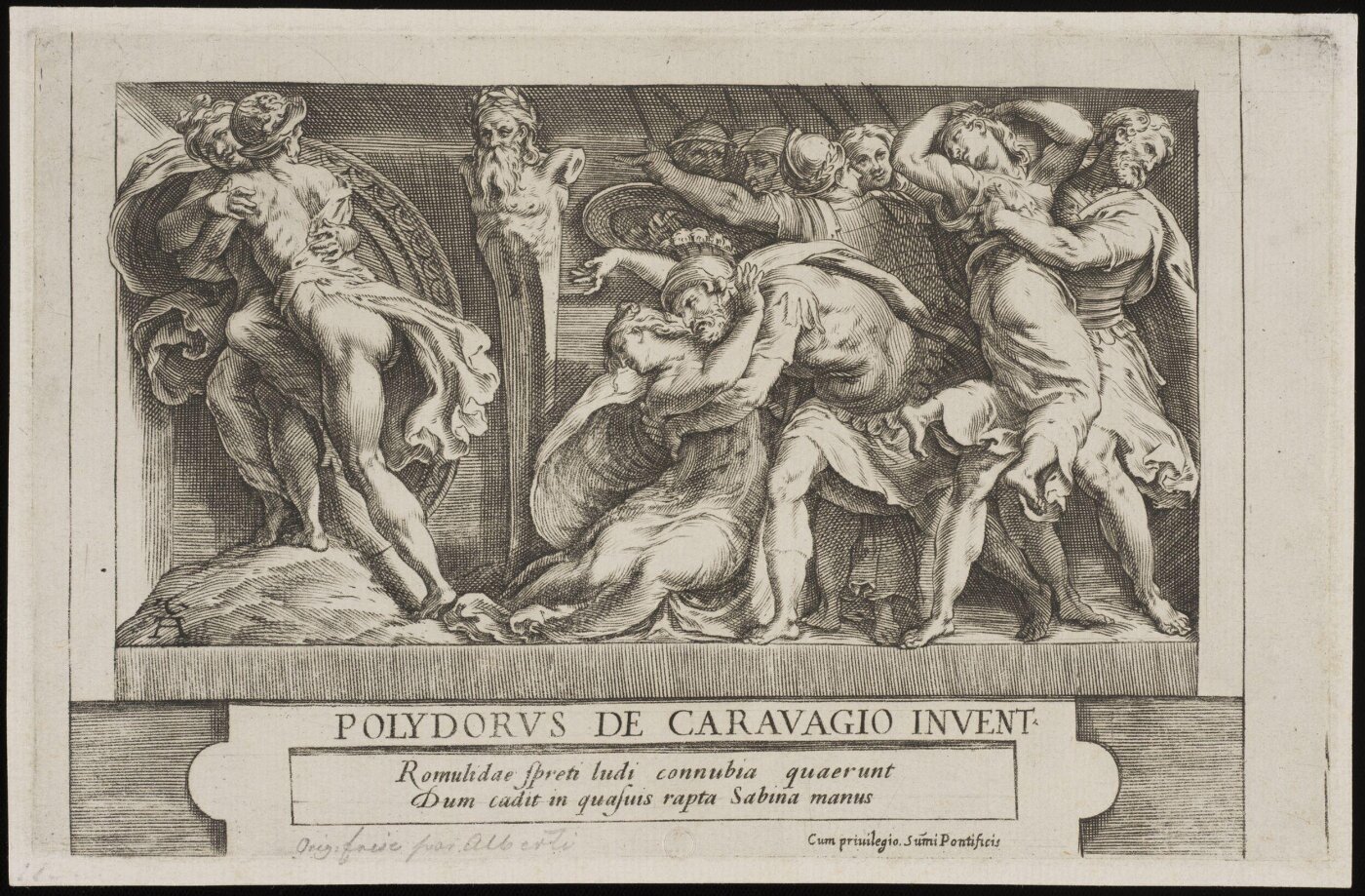 Polidoro da Caravaggio, The Rape of the Sabines