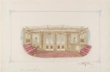 Decoration of the dining saloon of a yacht thumbnail 1