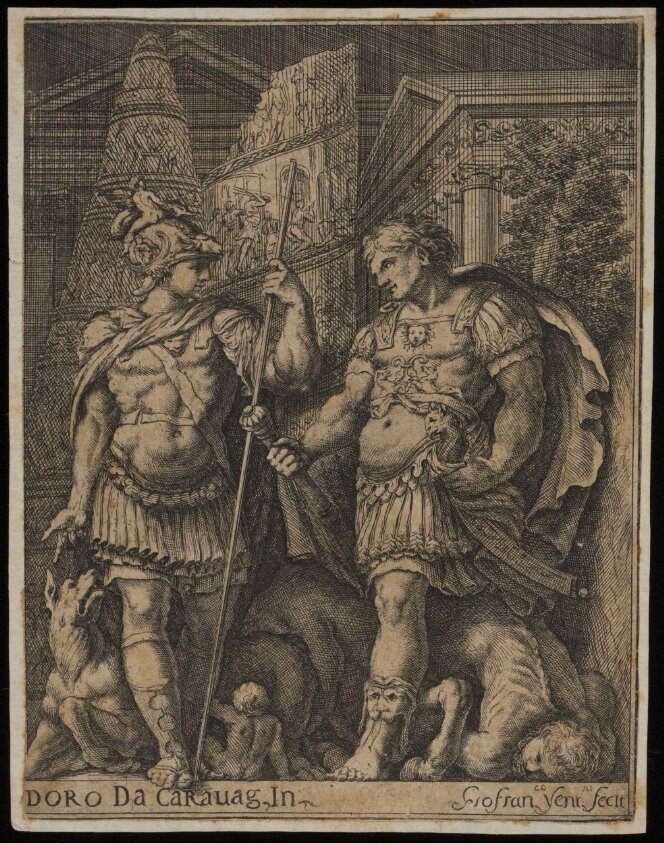 Print (1650-1700) by Giovanni Francesco Venturini
