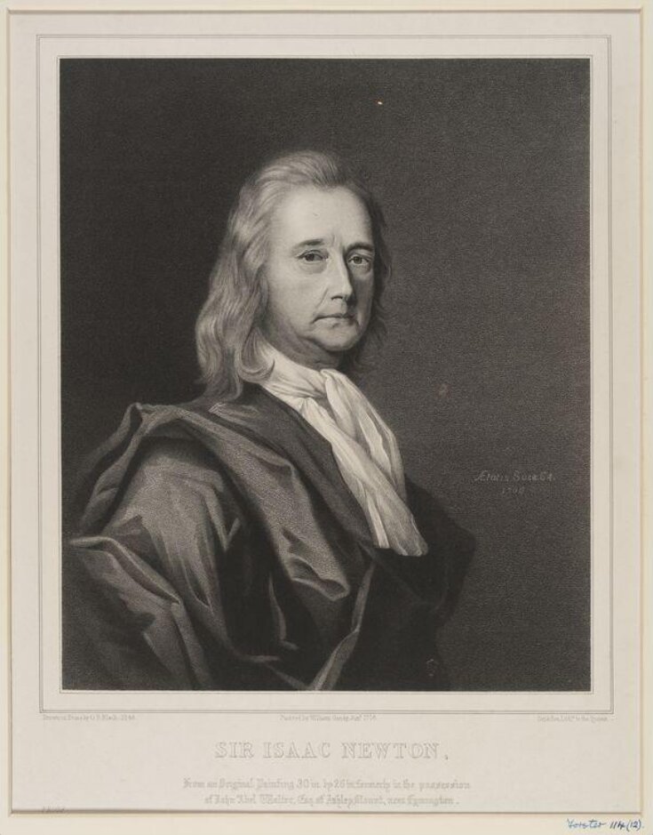 Sir Isaac Newton (1642-1727) top image