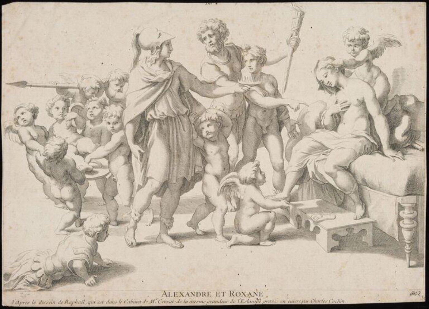 Unknown, Miscellaneous etching after Raphael