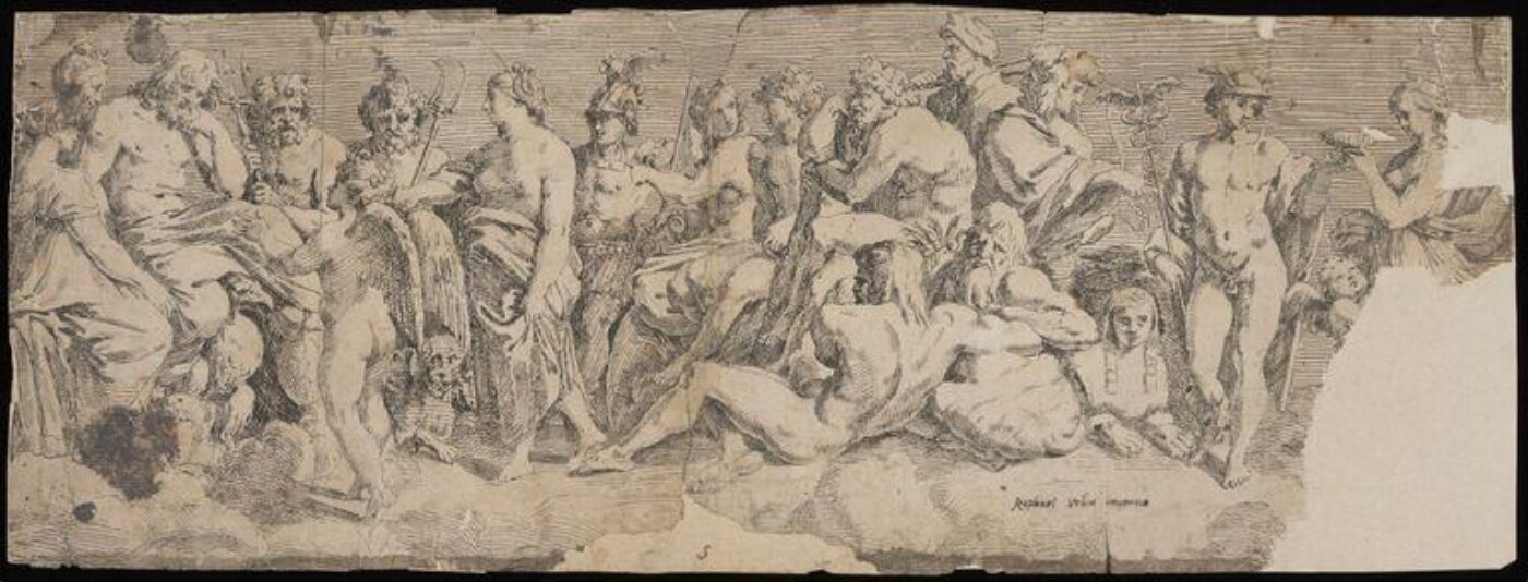 Unknown, Miscellaneous etching after Raphael