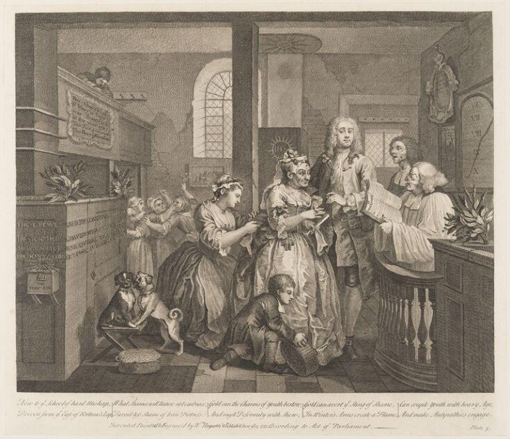 William Hogarth A Harlot's Progress Plate Etching First Created