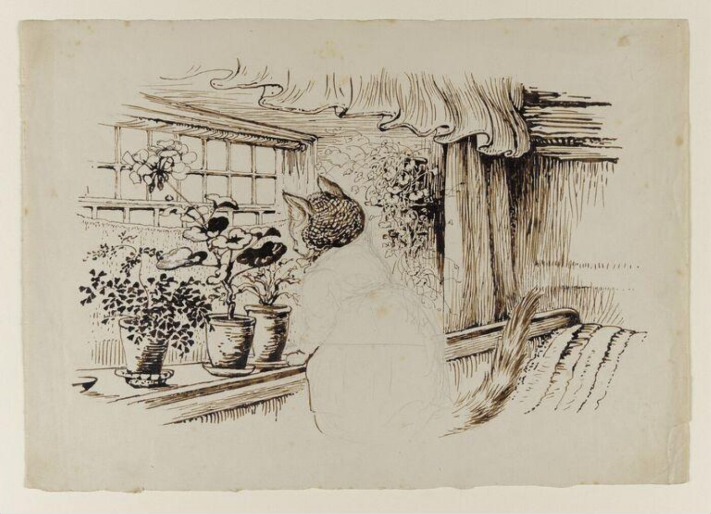 Potter, Beatrix, drawing
