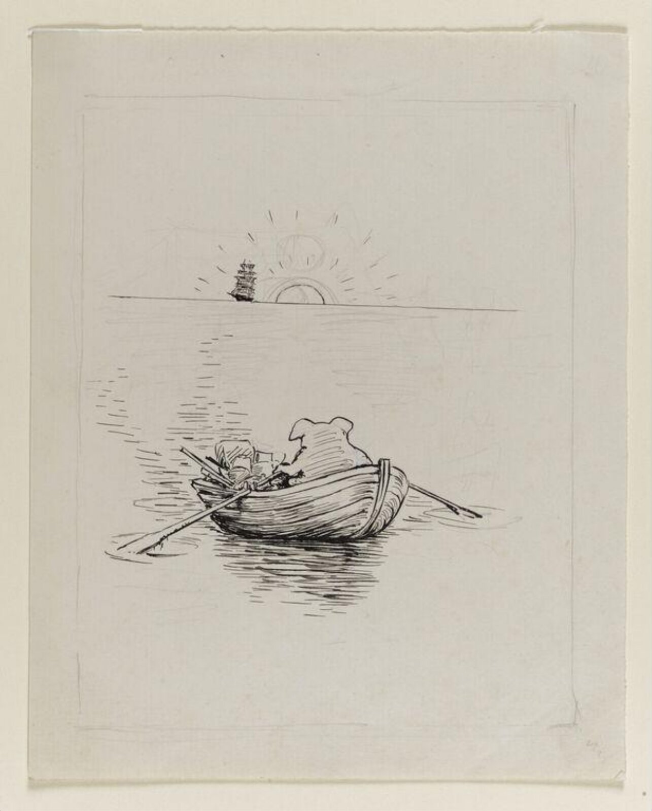 drawing, Beatrix Potter, ca. 1914