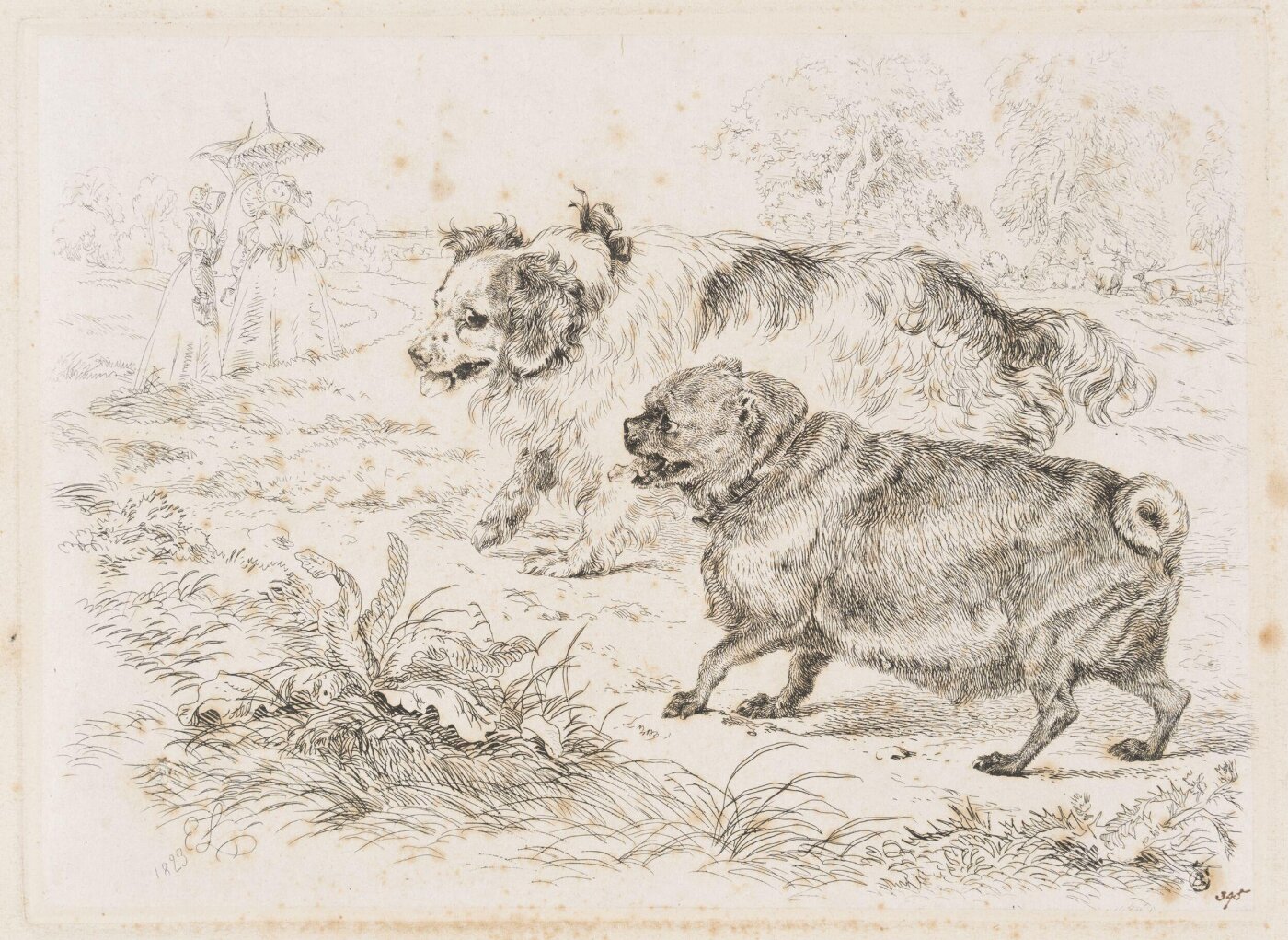 Edwin Landseer, The Two Pet Dogs