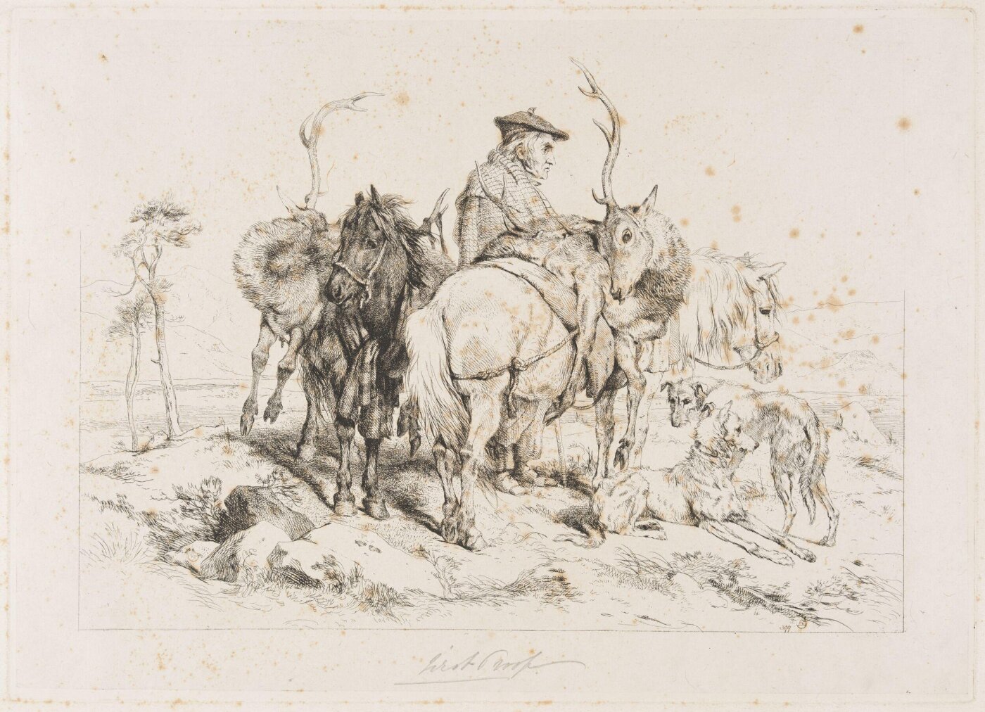 Edwin Landseer, Returning from Deer Stalking