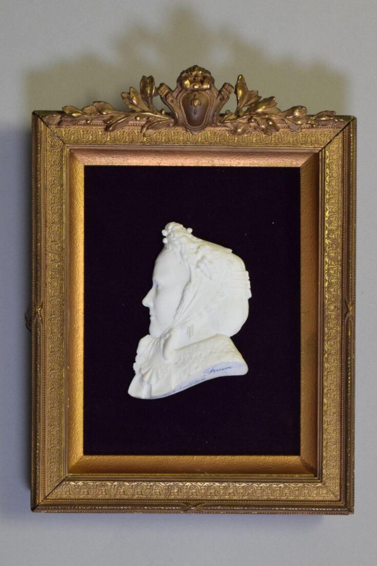 Portrait of Louisa Blake Richmond (1822-83) top image