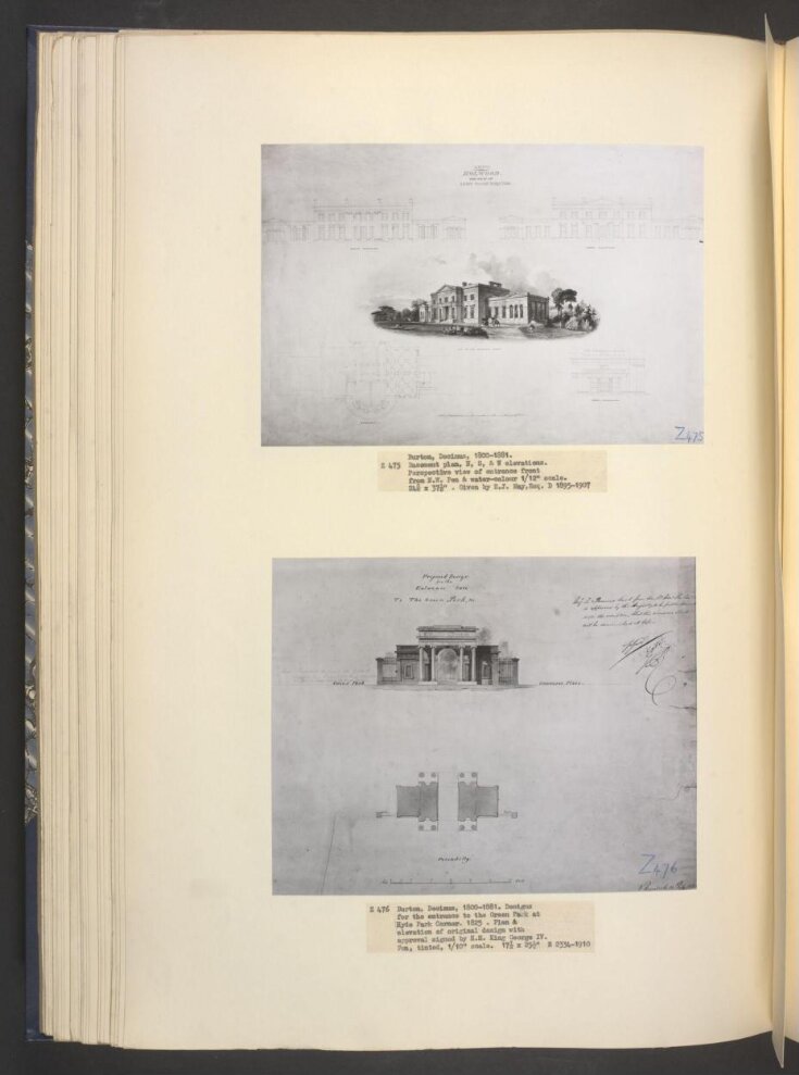 Design for Holwood House, near Keston, Kent top image