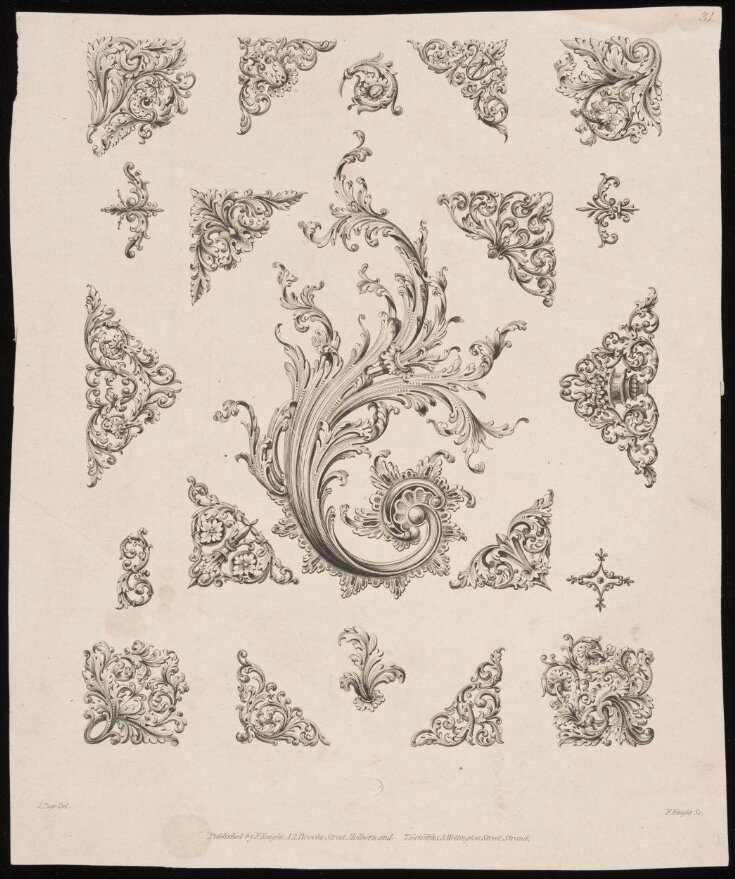 Large Etch Patterns Etching | Unknown | V&A Explore The Collections
