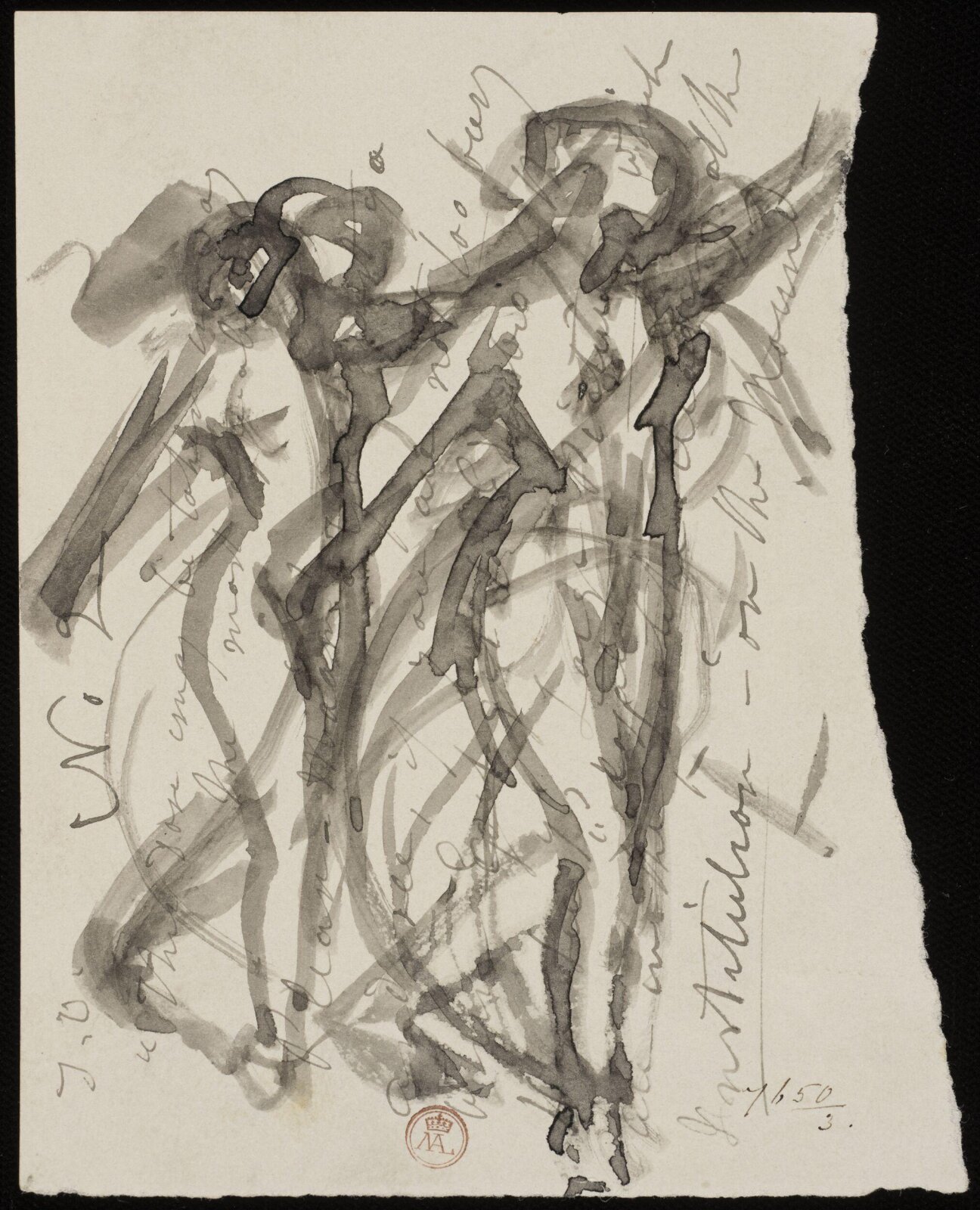 Drawing, William Etty, 1820-45