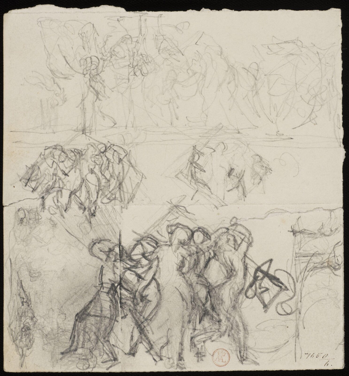 Drawing, William Etty, 1820-45
